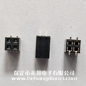 2.54贴片双排座2*2P