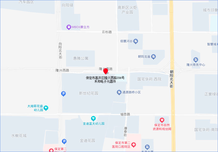 保定市隆兴西路206号 禾邦电子元器件